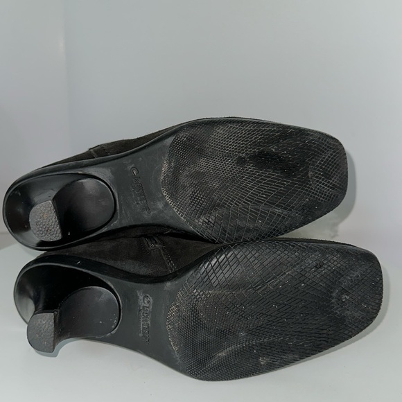 La Canadienne Dorina Boots Waterproof Suede Classic Side Zipper Mid Heel 15104 - Picture 10 of 15